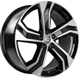 Carbonado Strike Black Polished 8,00x18 5x108,00 ET45,00