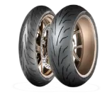 Zbliżenie bieżnika Dunlop Qualifier Core 120/70ZR17 (58 W) Przód TL