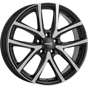 MONACO WHEELS CL2 Black Polished 6,50x16 4x100,00 ET40,00