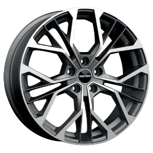 GMP Italia MATISSE-S Matt Anthracite Diamond 7,50x18 5x114,30 ET38,00