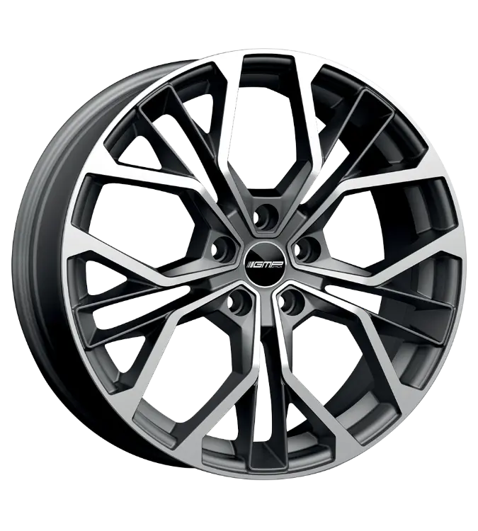 GMP Italia MATISSE-S Matt Anthracite Diamond 7,50x18 5x114,30 ET38,00