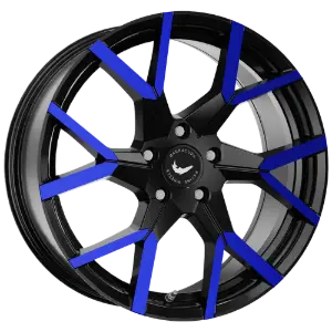 Barracuda TZUNAMEE EVO Gloss Black Blue 8,00x18 5x100,00 ET43,00
