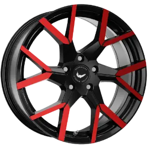 Barracuda TZUNAMEE EVO Gloss Black Red 8,00x18 5x100,00 ET43,00
