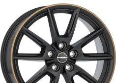 Borbet LX18 black matt rim copper 8,00x18