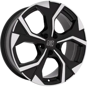 MSW 43 Black Polished 8,00x18 5x112,00 ET28,00