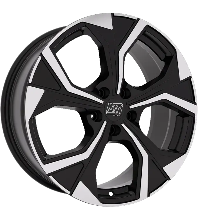 MSW 43 Black Polished 7,50x18 5x100,00 ET46,00