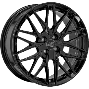 MSW 50-4 Gloss Black 7,50x18 4x100,00 ET35,00