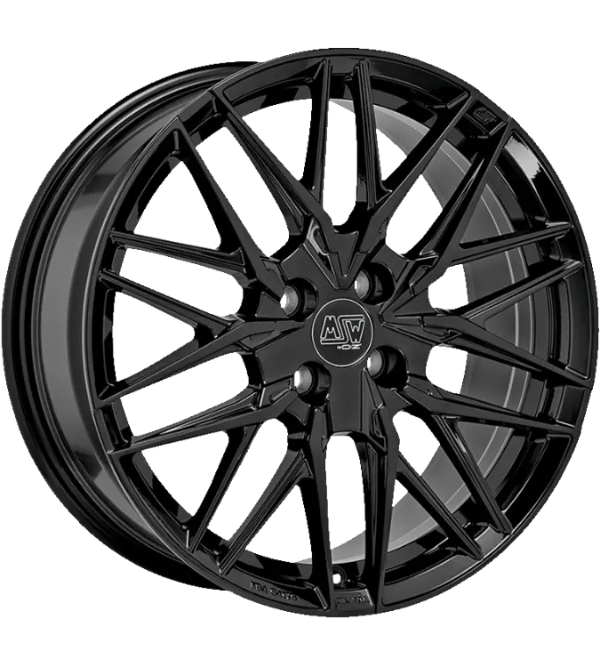 MSW 50-4 Gloss Black 7,00x17 4x100,00 ET42,00