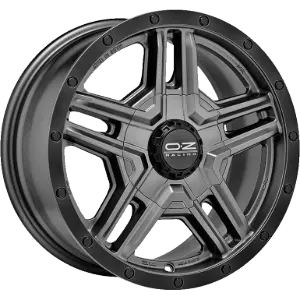 OZ RALLY ADVENTURE MATT GRAPHITE BLACK LIP 8,00x17 6x114,30 ET37,00