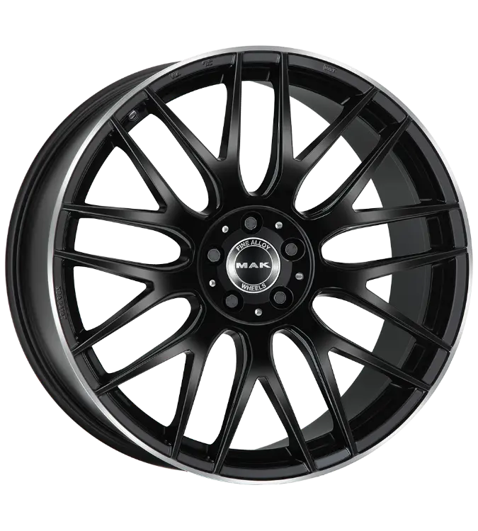 MAK Arrow-D Black Mirror Lip 9,50x20 5x112,00 ET50,00