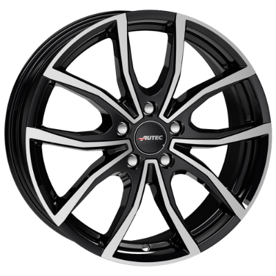 Autec Vidra Black Polished 6,50x16 5x112,00 ET46,00