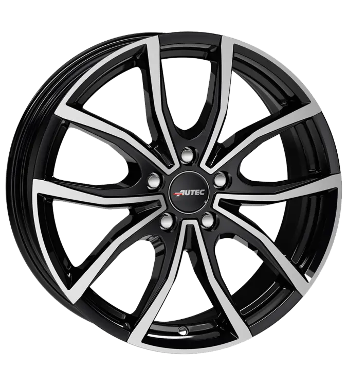 Autec Vidra Black Polished 7,00x17 5x108,00 ET50,00