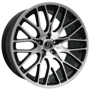 DIEWE FINA BLACK MACHINED 10,00x22 5x112,00 ET40,00