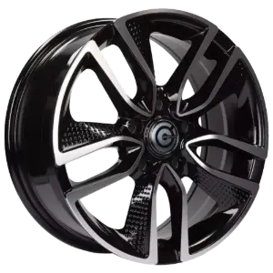 Carbonado Force Black Polished 6,50x15 5x114,30 ET38,00