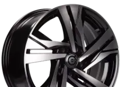 Carbonado Lens Black Polished