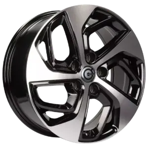 Carbonado Pacific Black Polished 7,50x18 5x114,30 ET45,00