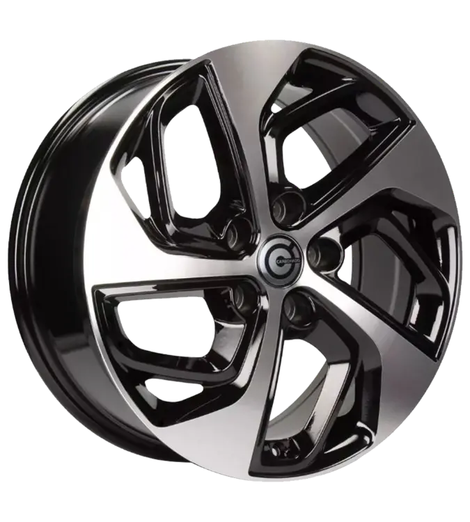 Carbonado Pacific Black Polished 7,50x18 5x114,30 ET45,00