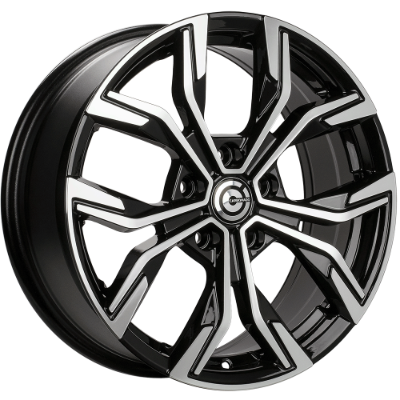 Carbonado Price Black Polished 7,00x17 5x114,30 ET40,00