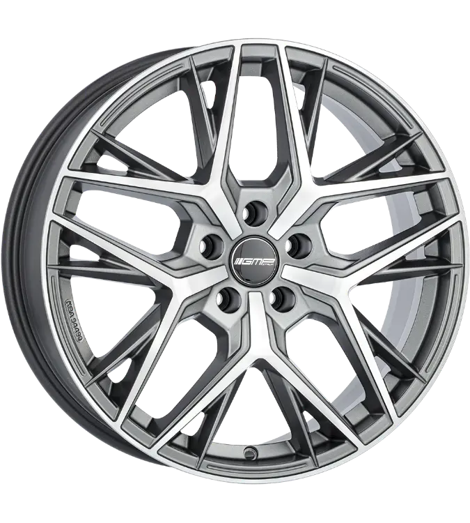 GMP Italia LUNICA Matt Anthracite Diamond 7,50x18 5x110,00 ET40,00