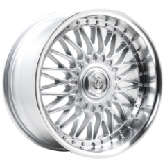AXE Wheels EX10 Silver Polished Lip