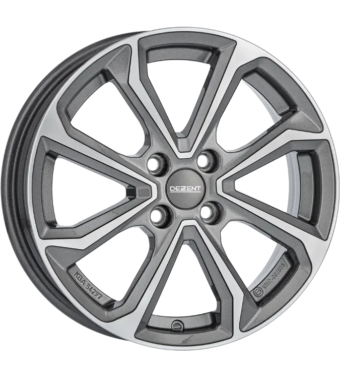 DEZENT KT dark 6,00x16 4x100,00 ET50,00