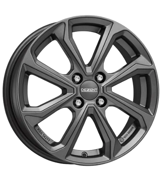 DEZENT KT graphite 6,00x15 4x100,00 ET46,00