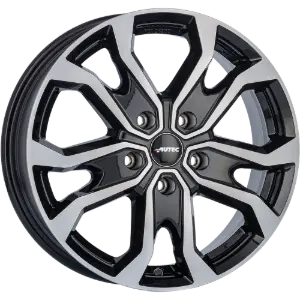 Autec Kiso Black Polished 6,50x16 5x130,00 ET66,00