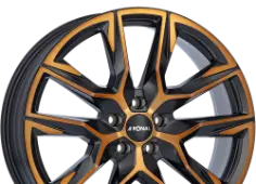 Ronal R71 Jetblack Copper Matt