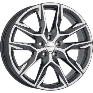 Ronal R71 Matt Grey Diamond 9,50x21 5x114,30 ET40,00