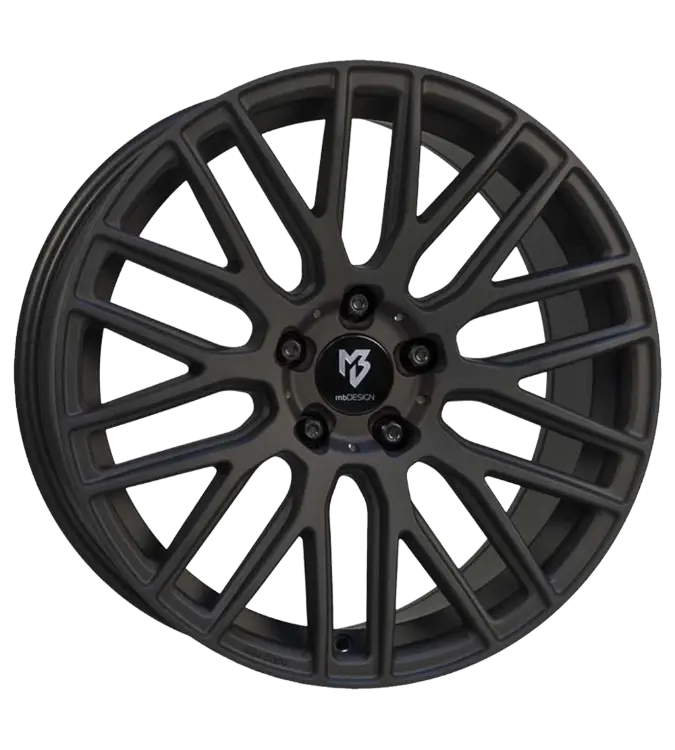 mbDESIGN KV4 Matt Black 7,50x18 5x100,00 ET45,00