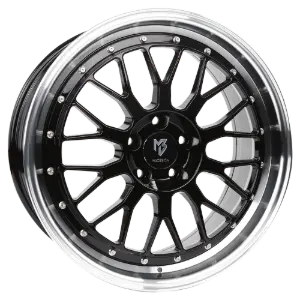 mbDESIGN LV1 Black Polished 8,50x20 5x112,00 ET45,00