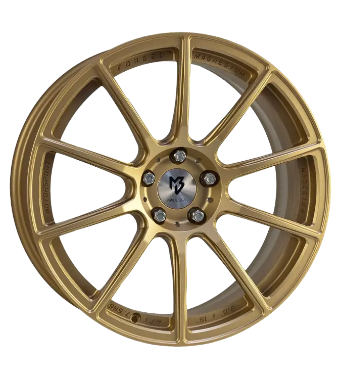 mbDESIGN MF1 Matt Gold 8,50x19 5x114,30 ET40,00