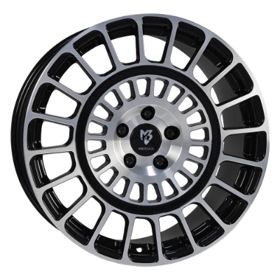 mbDESIGN MSP Black Polished 8,50x19 5x114,30 ET50,00