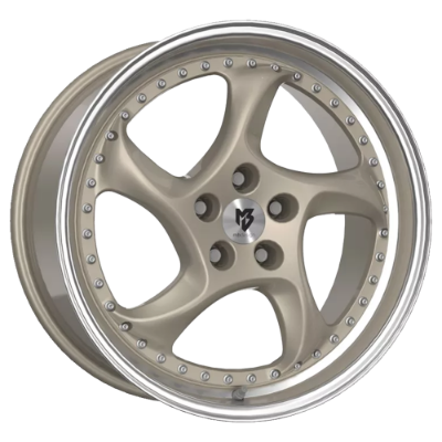 mbDESIGN TURBO Champagner Polished 9,00x19 5x112,00 ET42,00