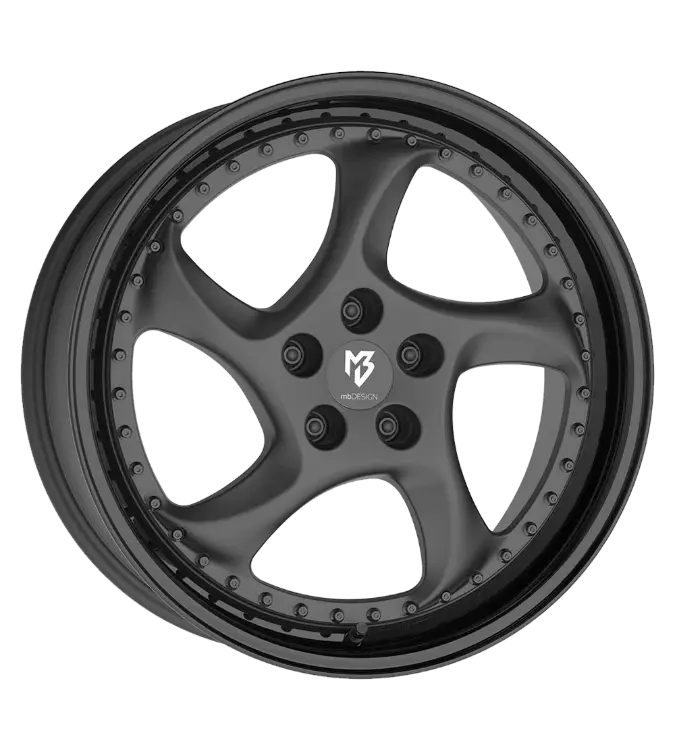 mbDESIGN TURBO S Matt Black 9,00x19 5x112,00 ET42,00