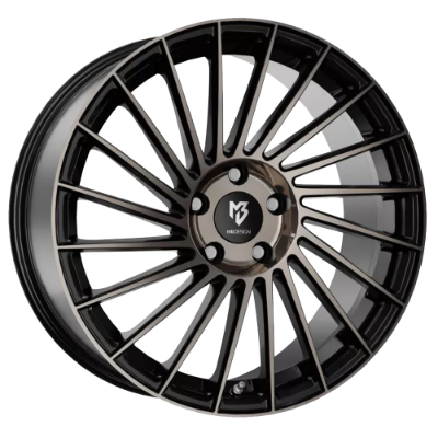 mbDESIGN VR3 Black Dark Polished 7,50x18 4x108,00 ET38,00