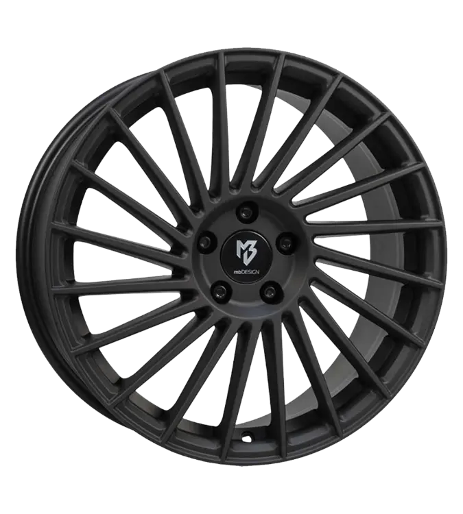 mbDESIGN VR3 Matt Black 7,50x18 4x108,00 ET38,00