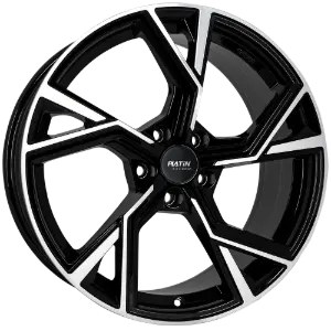 PLATIN Wheels P 100 Black Polished 8,50x19 5x112,00 ET30,00