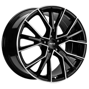 PLATIN Wheels P 102 Black Polished 8,00x18 5x112,00 ET40,00