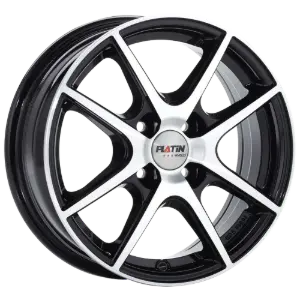 PLATIN Wheels P 73 Black Polished 5,50x14 4x100,00 ET35,00
