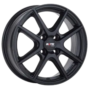 PLATIN Wheels P 73 Matt Black 5,50x14 4x100,00 ET35,00