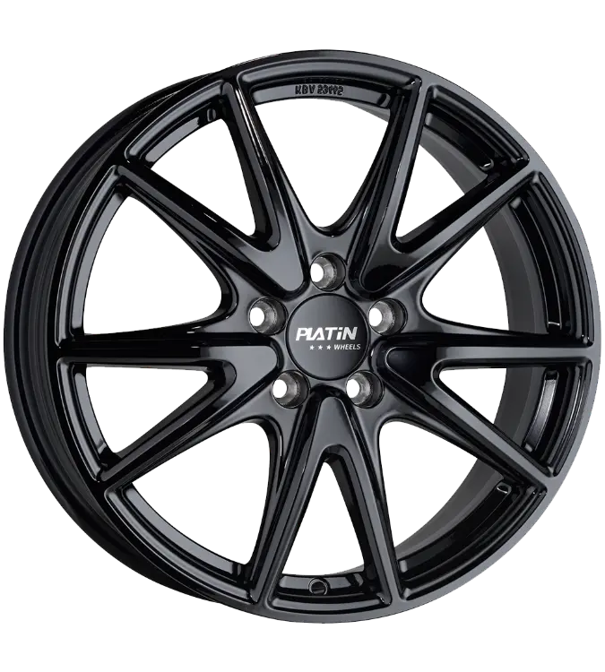PLATIN Wheels P 99 Black Gloss 7,00x17 5x120,00 ET55,10