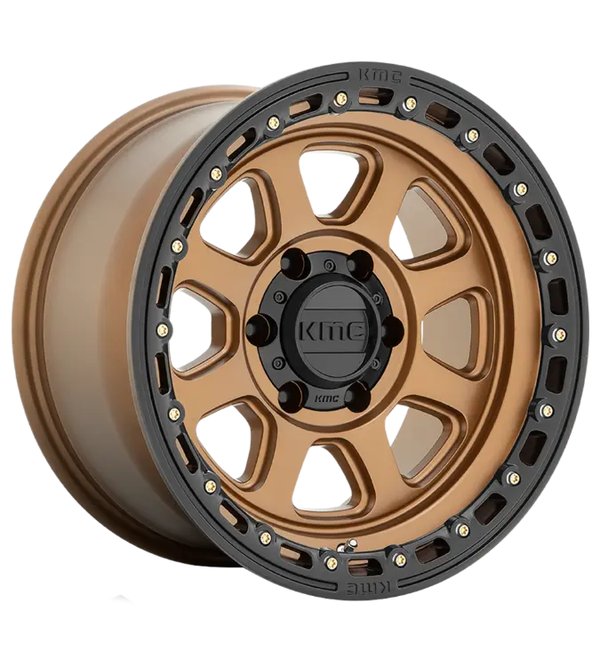 KMC Wheels CHASE Matt Bronze Lip Black 9,00x20 5x127,00 ET18,00