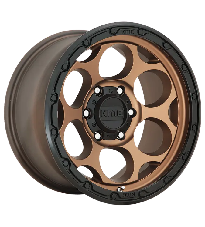 KMC Wheels DIRTY HARRY Matt Bronze Lip Black 8,50x17 5x127,00 ET18,00