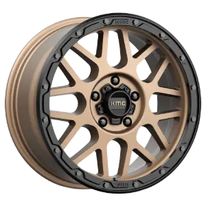 KMC Wheels GRENADE OFF-ROAD Matt Bronze Lip Black 8,50x18 5x127,00 ET35,00