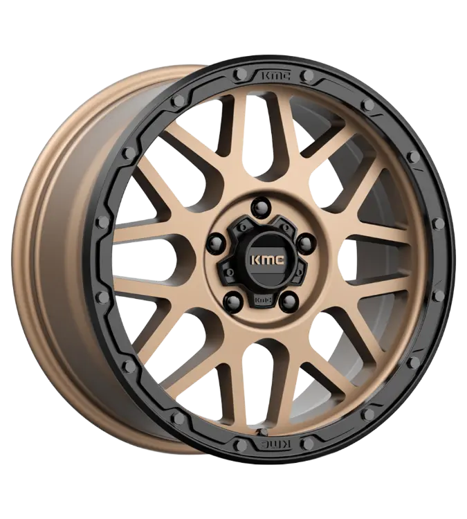 KMC Wheels GRENADE OFF-ROAD Matt Bronze Lip Black 8,50x18 5x127,00 ET35,00