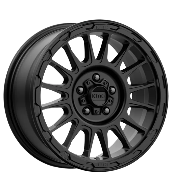 KMC Wheels IMPACT Satin Black 8,00x17 6x139,70 ET35,00