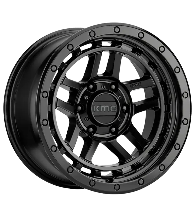 KMC Wheels RECON Satin Black 9,00x17 5x127,00 ET-12,00