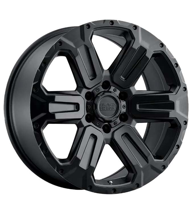 BLACK RHINO WANAKA MATT BLACK 8,50x17 5x127,00 ET35,00