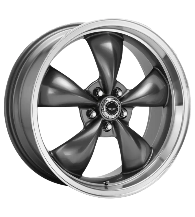 American Racing TORQ THRUST M Anthracite Machined Lip 7,00x16 5x114,30 ET35,00